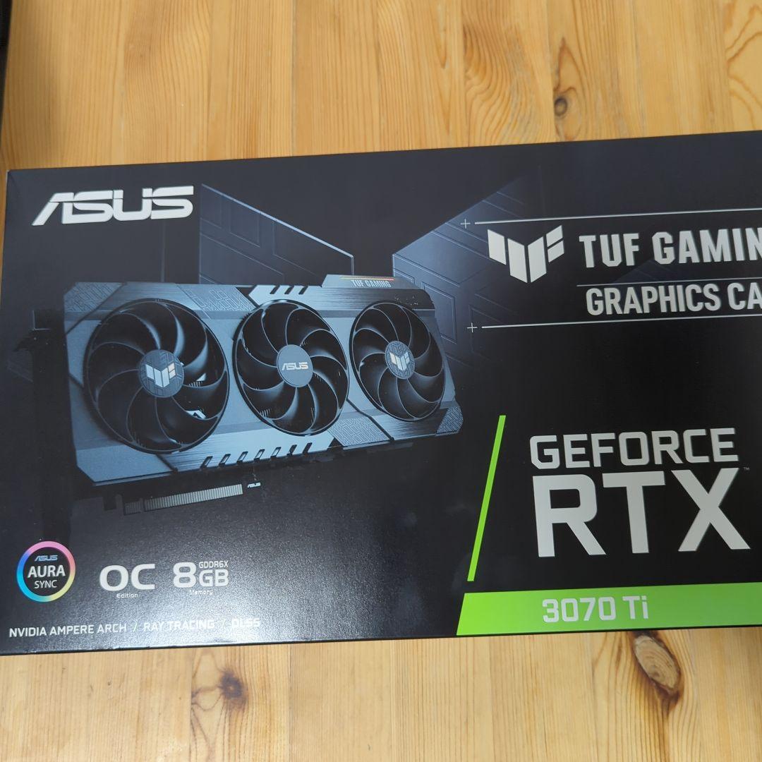 新品未使用ASUS TUF Gaming GeForce RTX 3070 Ti