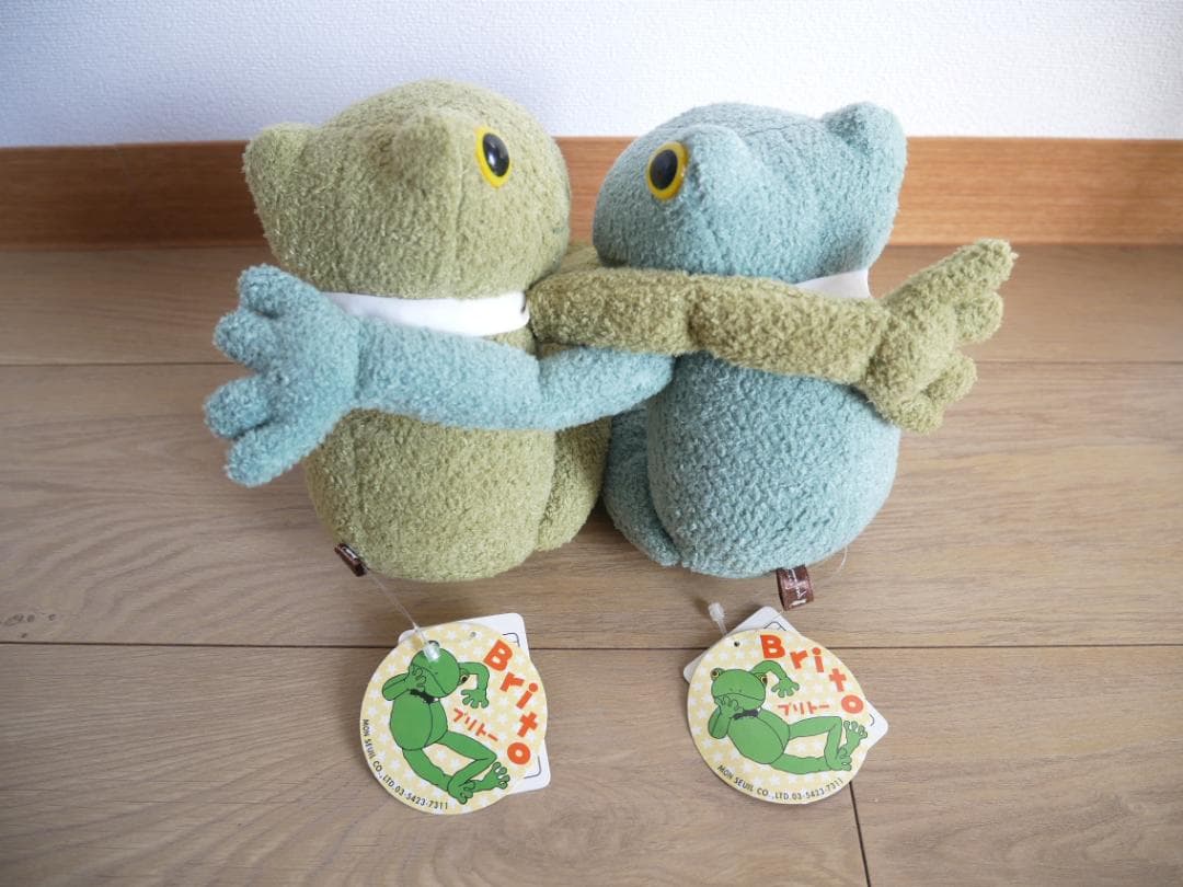 【レア希少】【新品未使用】初代カエルのブリトー　ペア