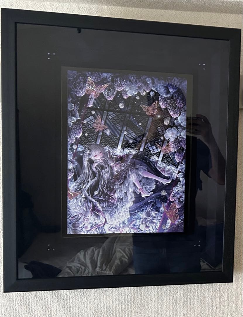 てぃんくる　版画　漆版　LUMINOUS SECRETLY