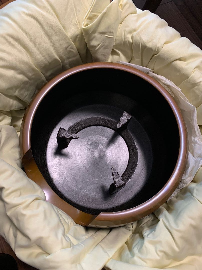 風炉 釜 桐箱入り 茶道具