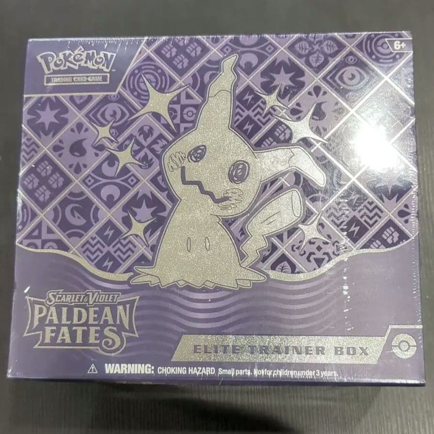 【Y6】エリートトレーナーボックス ミミッキュ Paldean Fates