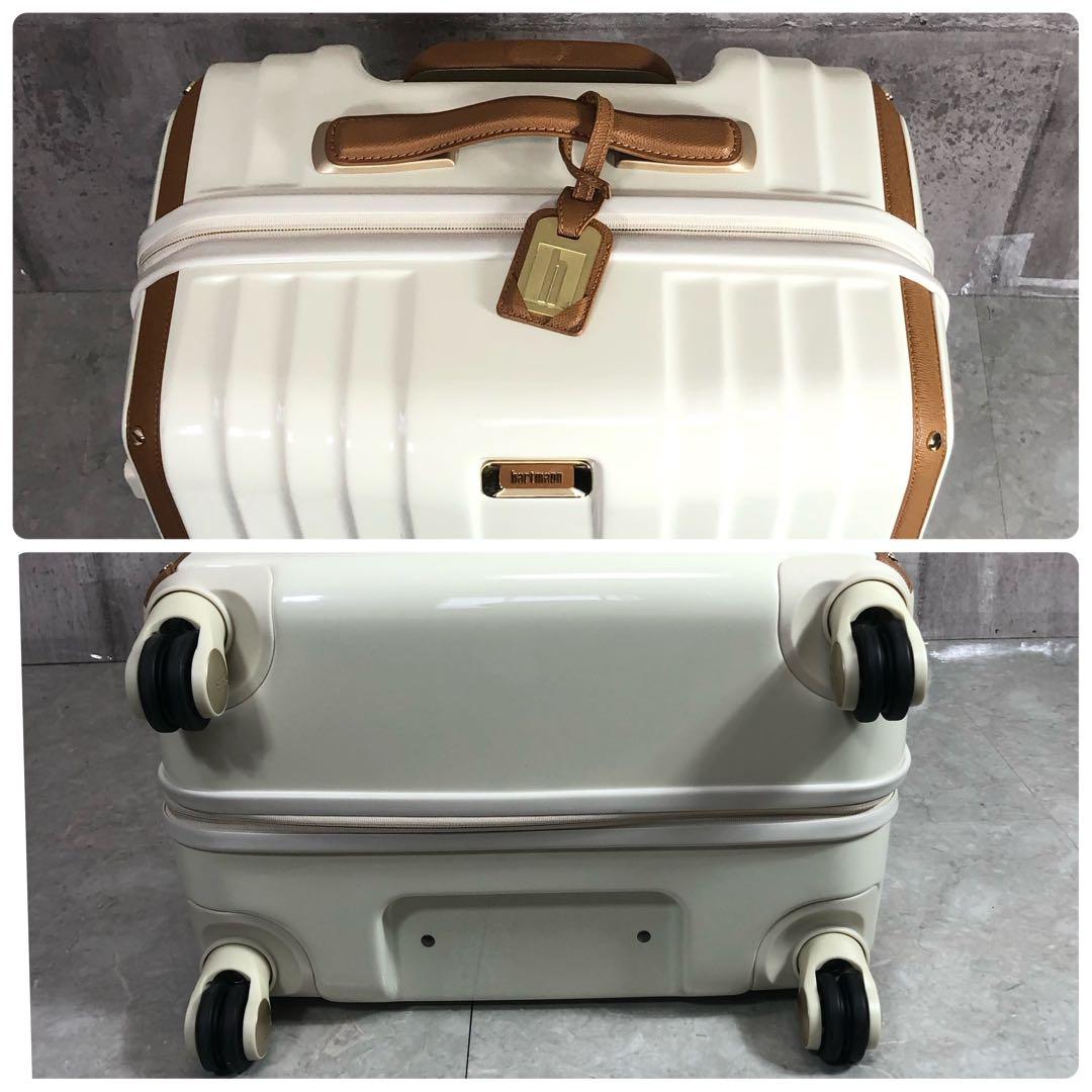 ハートマン　スピナー69　デノヴォ　スーツケース　アイボリー　約70L　4輪