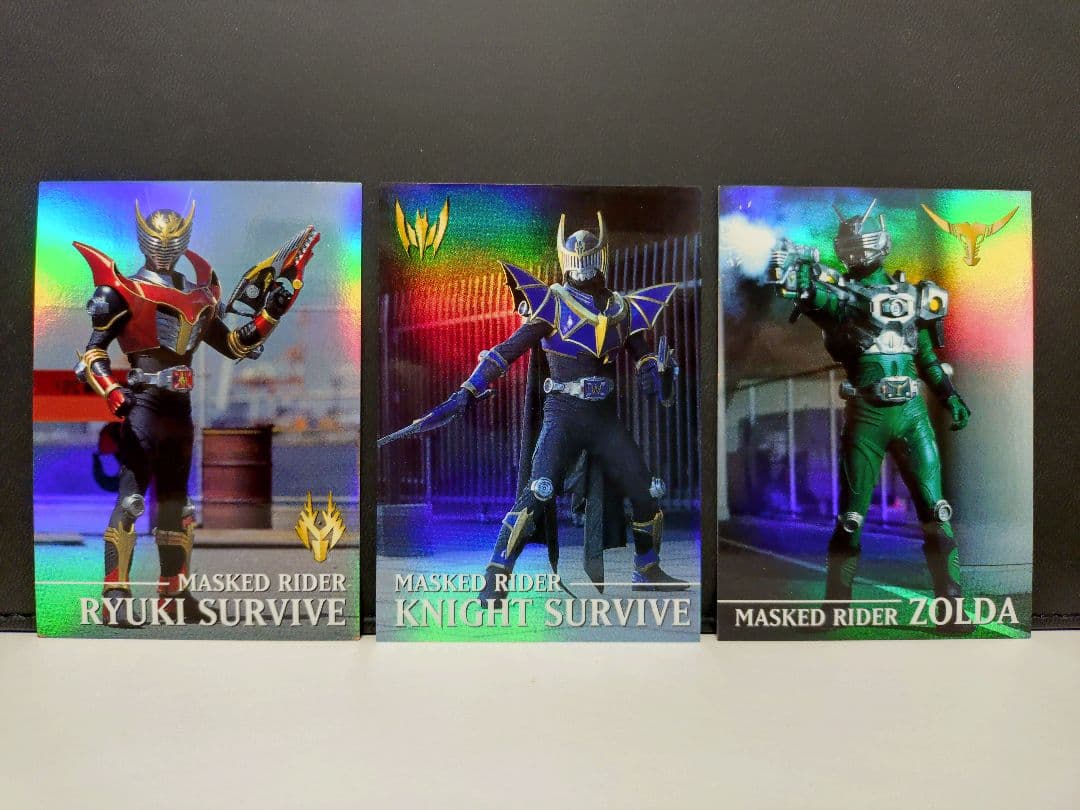 仮面ライダー龍騎 トレーディングコレクション サイン 龍騎 ナイト ゾルダ