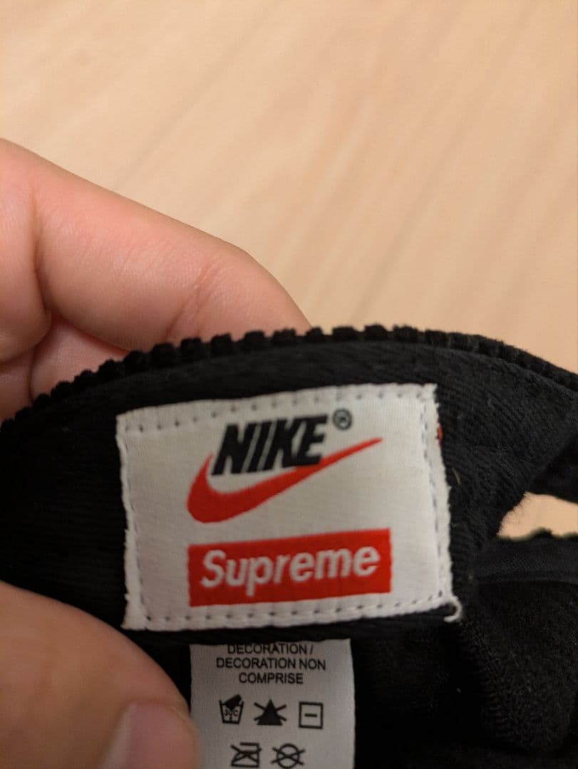 【円堂守着用】supreme × NIKE コーデュロイ キャップ