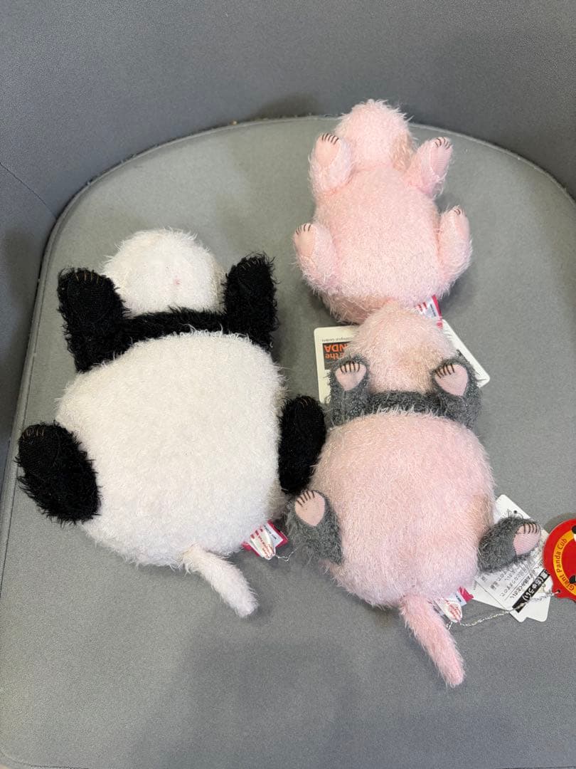 【希少】上野動物園 シャンシャン ほんとの大きさ ぬいぐるみ 3個セット