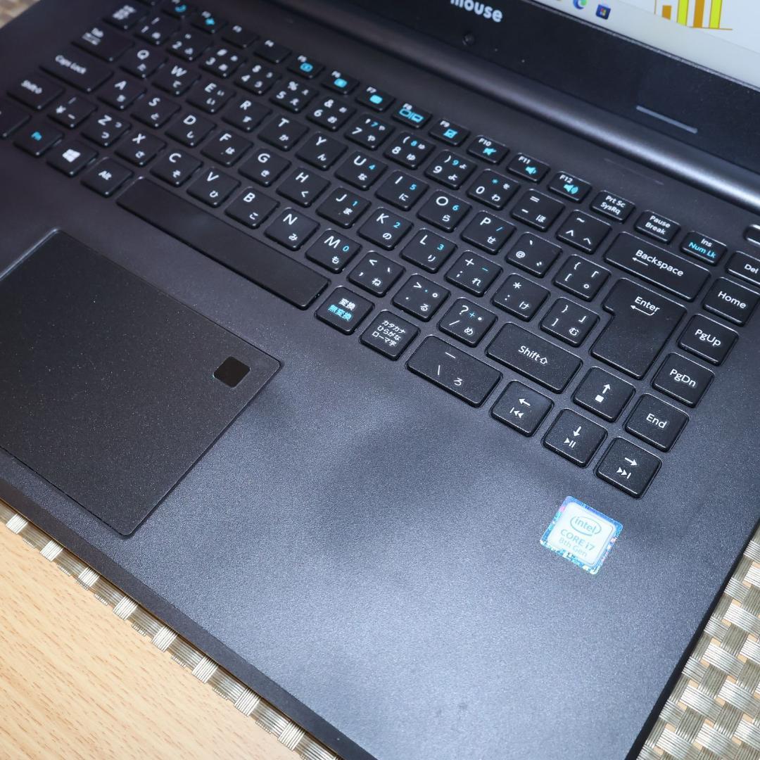 Win11公式対応8世代i7/メ8/新品SSD512/グラボ搭載/無線/カメラ