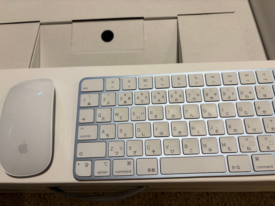 【美品】Apple iMac 24インチ ブルー