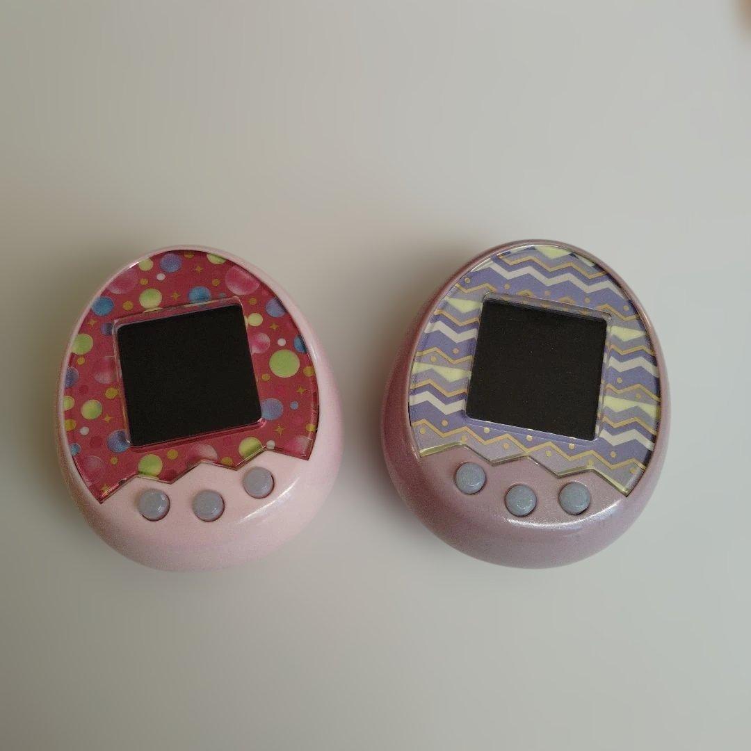 たまごっちみくす２個セット　スペイシー　パープル　メロディ　ピンク