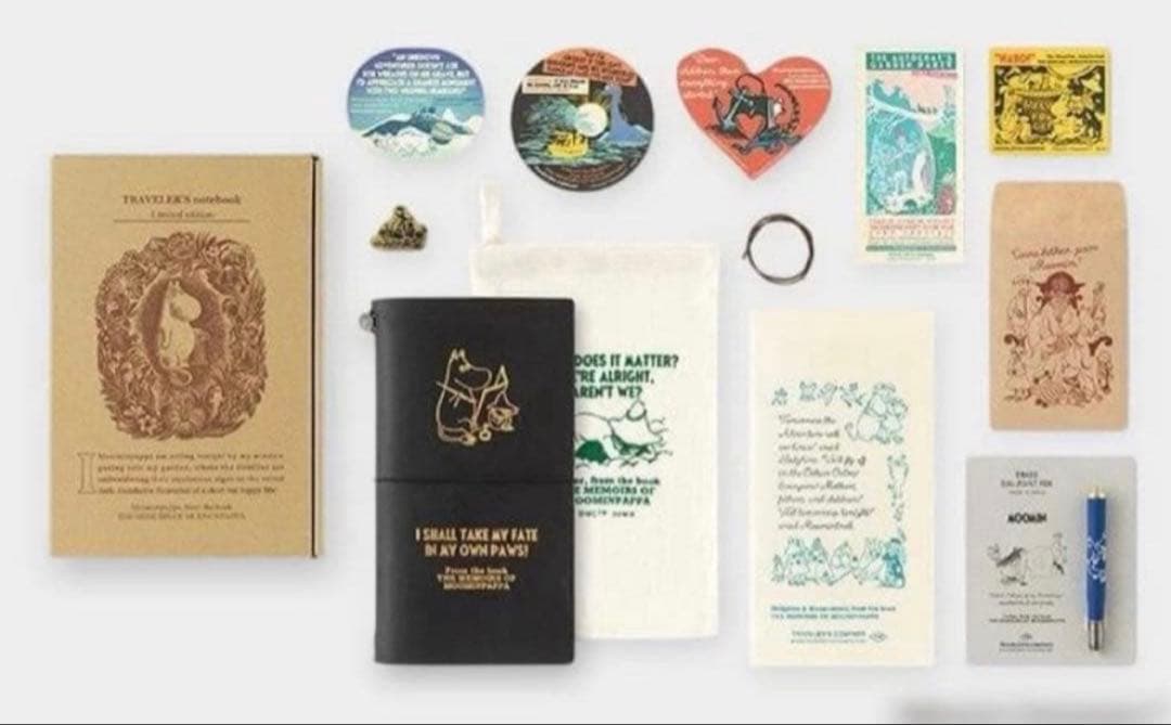 トラベラーズノート 限定セット MOOMIN パパの思い出