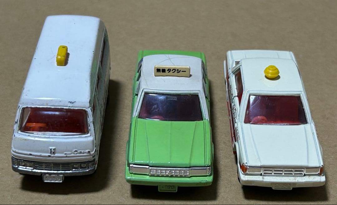 訳あり トミカ タクシーセット 3台セット
