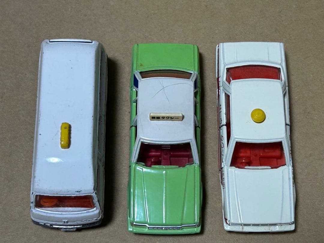 訳あり トミカ タクシーセット 3台セット