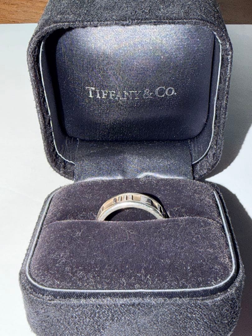 Tiffanyアトラスリング約18号ほど 即日発送‼️
