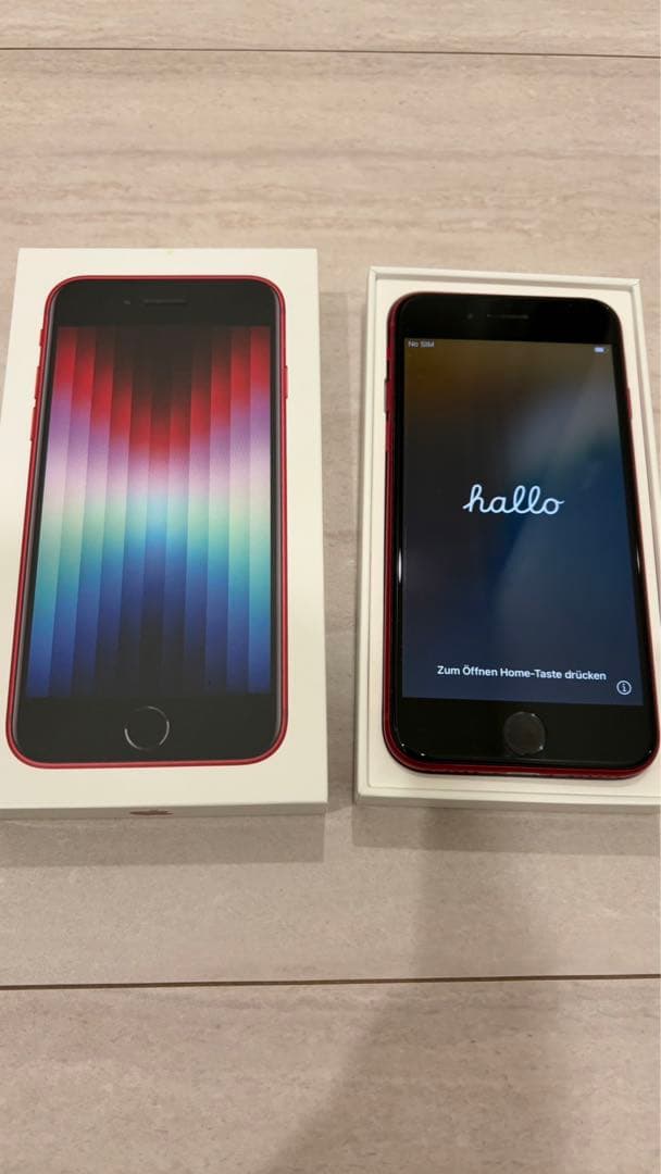 iPhoneSE 第3世代 (PRODUCT)RED 256GB