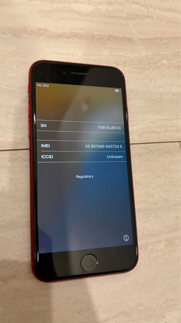 iPhoneSE 第3世代 (PRODUCT)RED 256GB