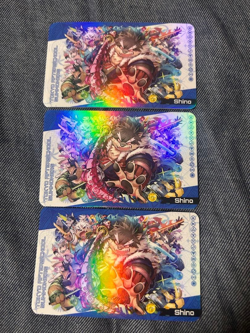 ライフワンダーズ東京放課後サモナーズホログラムカード新春けもケット12シノ