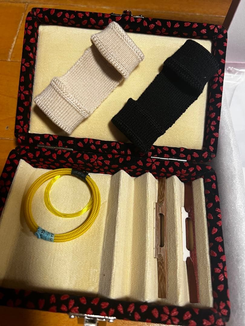 本日まで⭐︎ブラックフライデー⭐︎津軽三味線 紅木とち有 金細 黒檀人口革全てセット