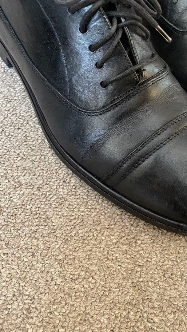 マルジェラ　革靴　ローファー　41 ブラック