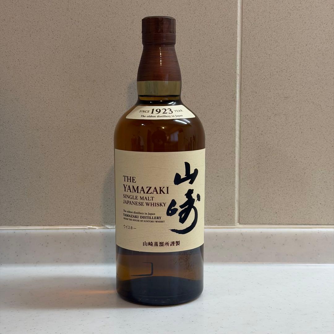 山崎 シングルモルトウイスキー 700ml 43%