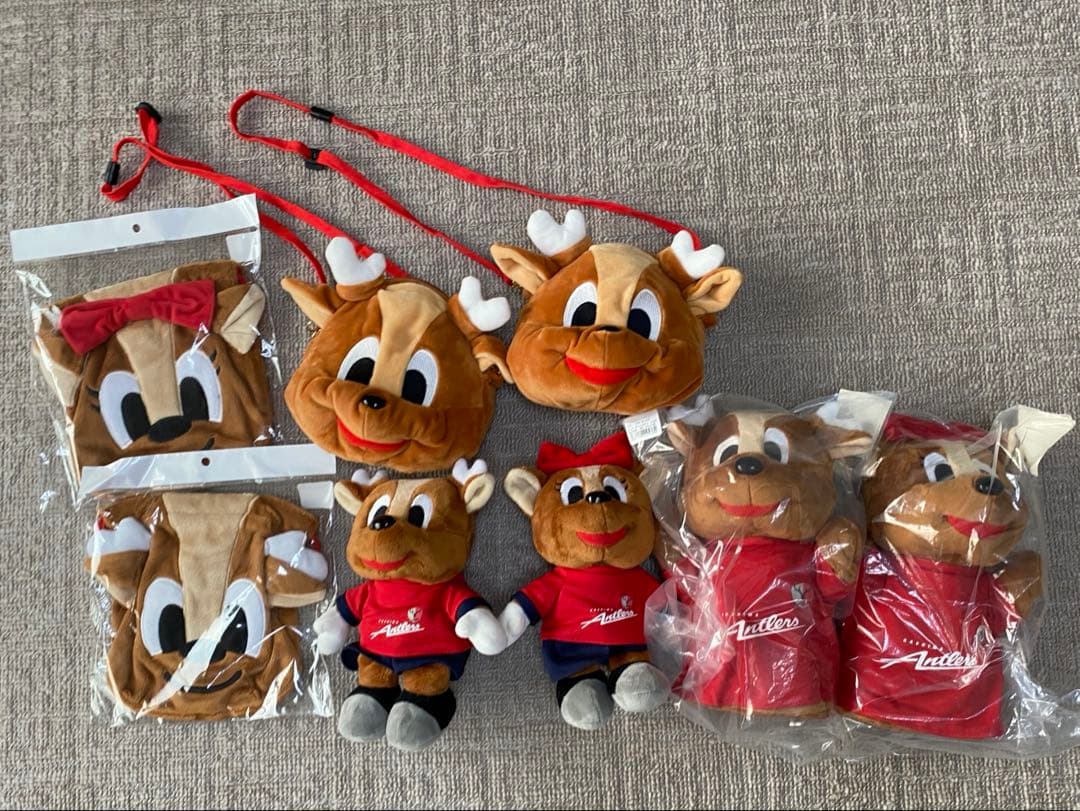 鹿島アントラーズ キャラクターグッズ　しかお　しかこ