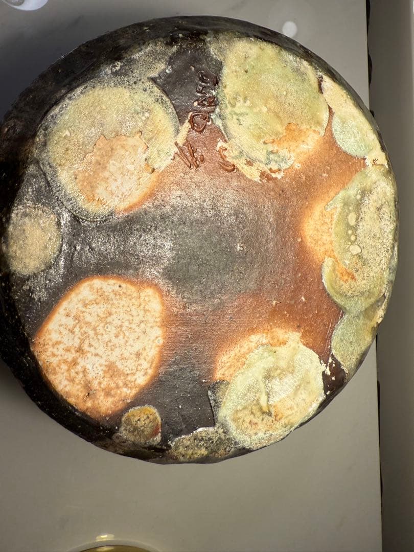 西山窯 坂本瀧山　薪窯焼成 焼締自然釉