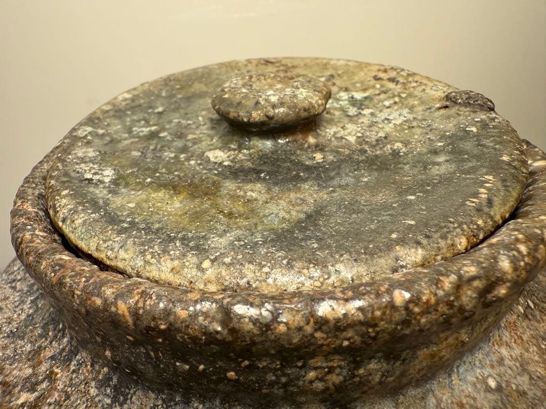 西山窯 坂本瀧山　薪窯焼成 焼締自然釉