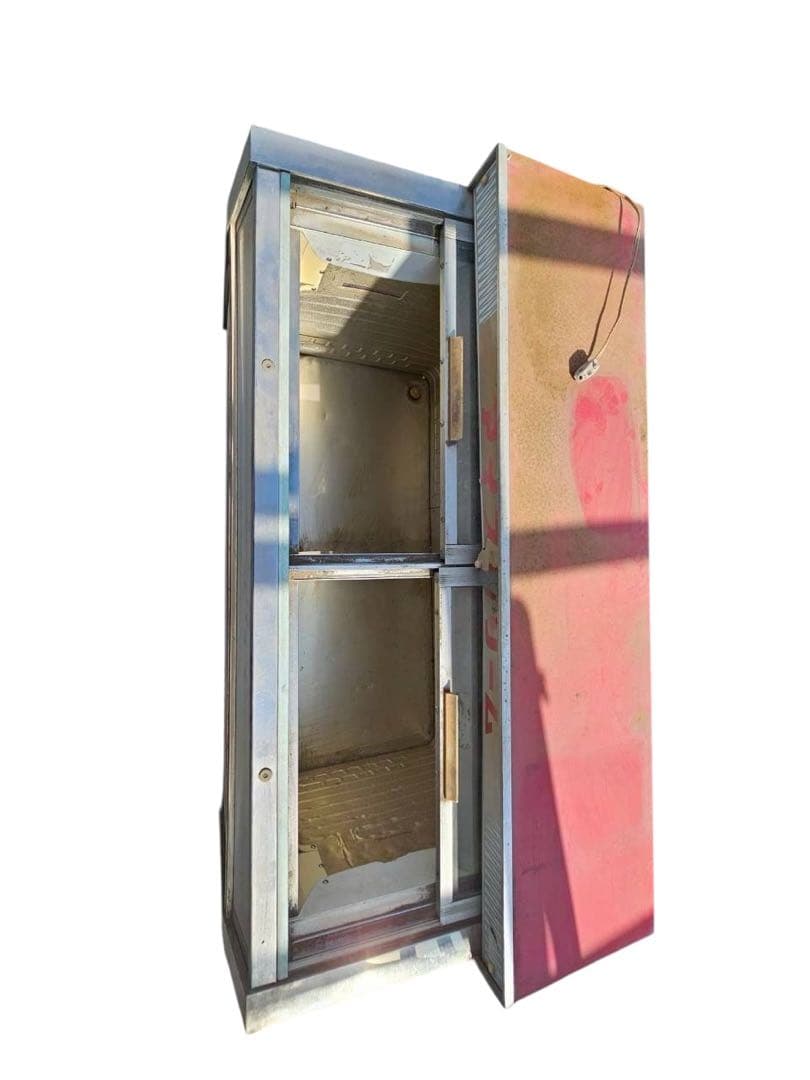 激冷え動作品 赤城乳業 アイス販売用 冷凍ショーケース レトロ ma139Og