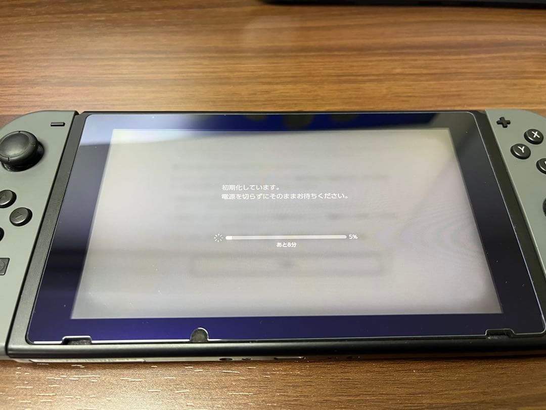 ニンテンドースイッチ本体グレーNintendo Switch箱付属品完備