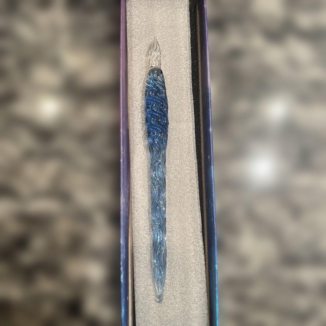 ほぼ新品　硬質ガラスペン　管清風　万年筆