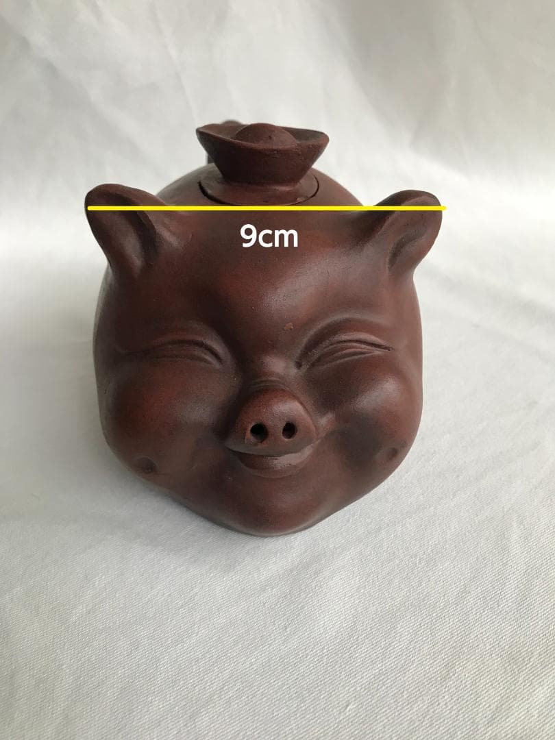 【お値下げ中】　豚型　急須　中国