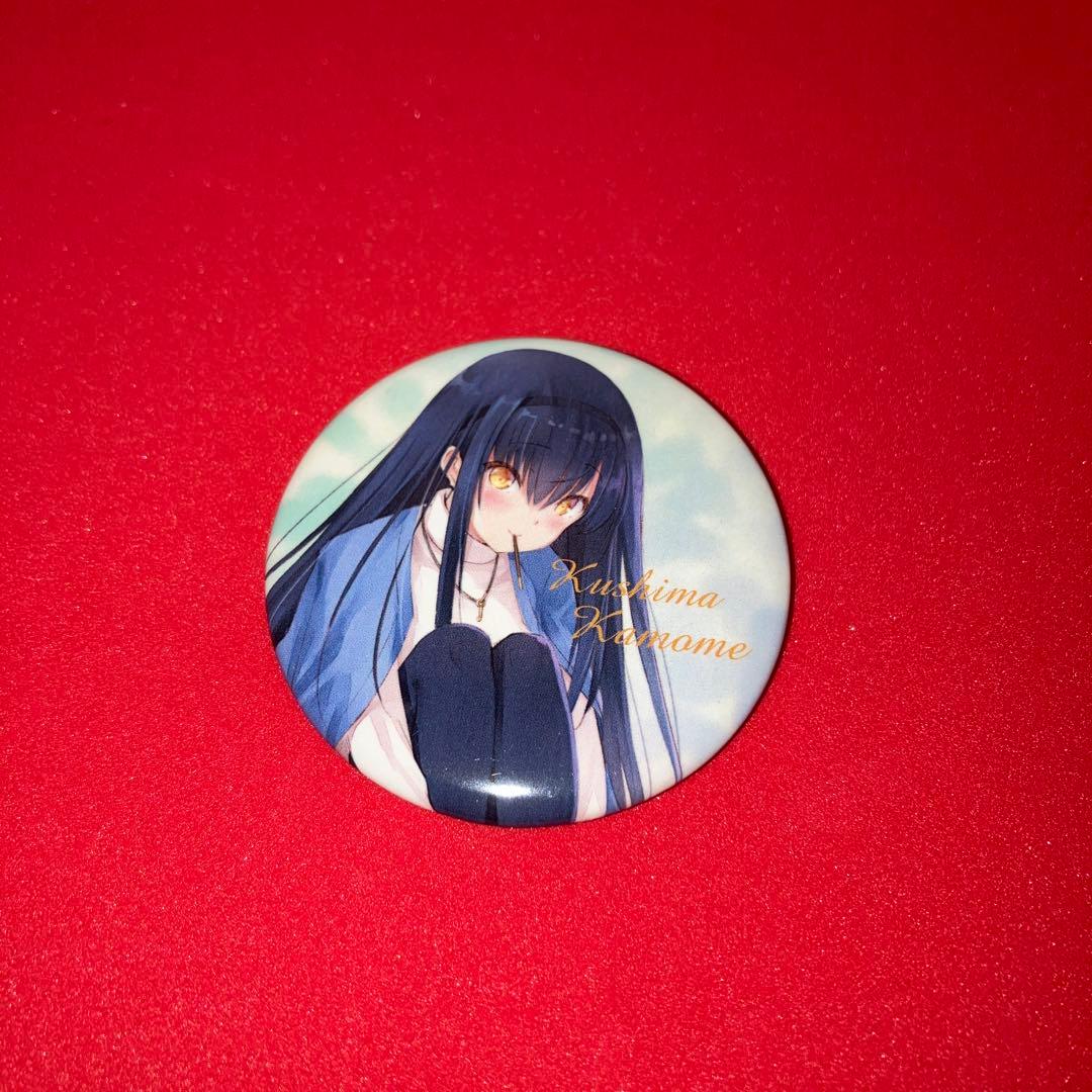 【レア】summer pockets　character1　久島鴎　缶バッジ