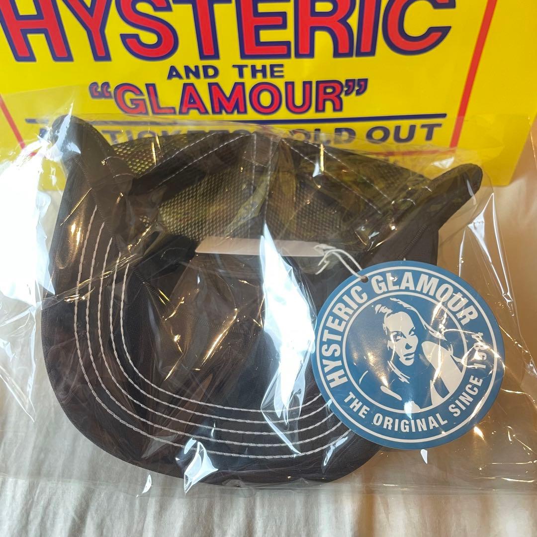 ヒステリックグラマー SPEEDSTAR メッシュキャップ ブラック