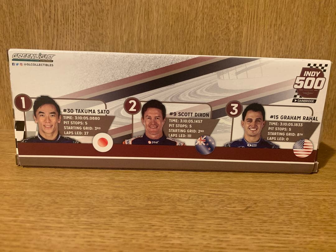 2020INDY 500 佐藤琢磨優勝セット　1/64