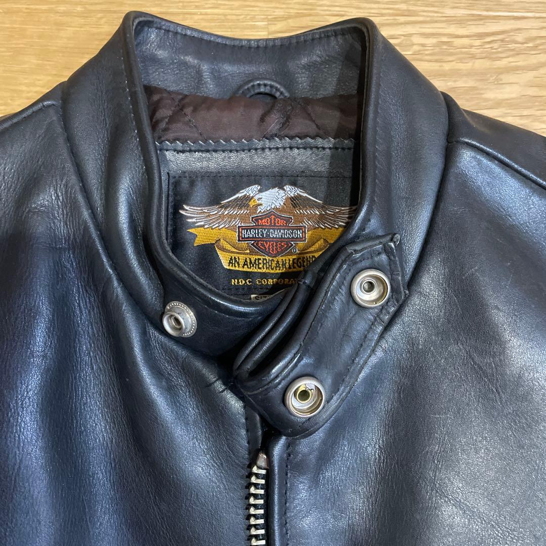 革*ー様 Harley-Davidson シングルライダースジャケット Mサイズ