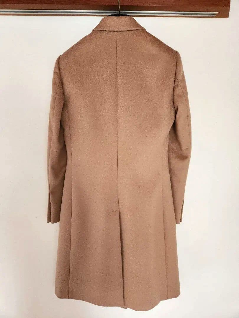 GUCCI グッチ コート ベージュ キャメル 比翼ボタン　国内正規店購入