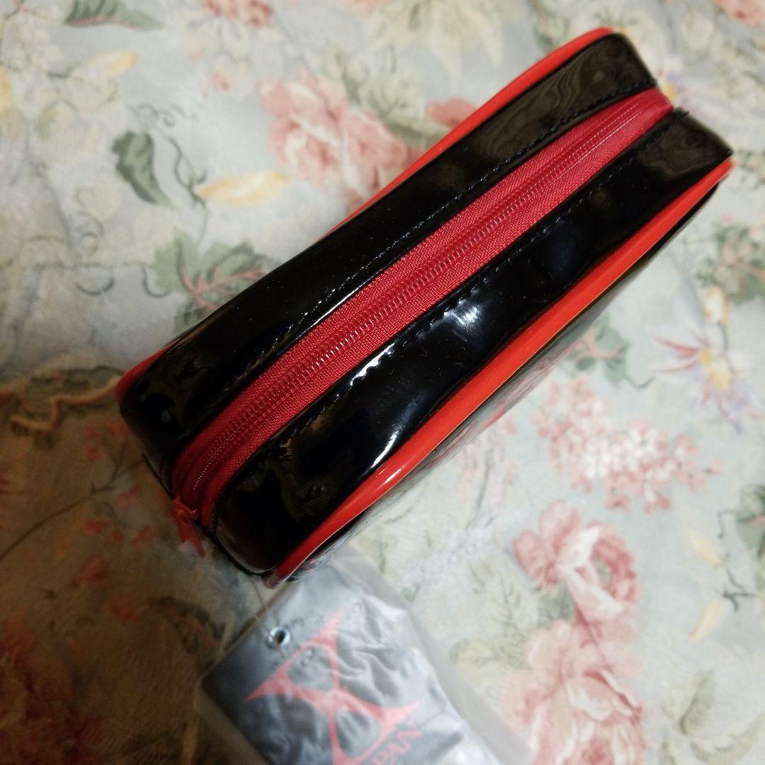 X JAPAN ポーチ 黒・赤