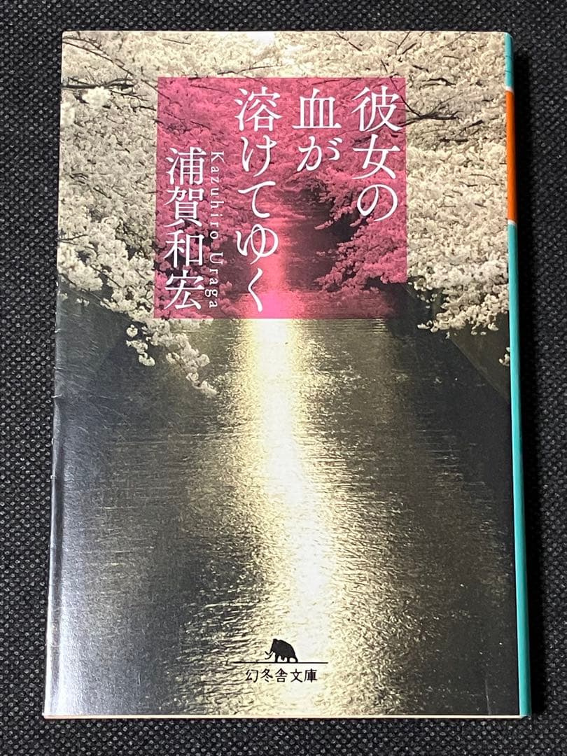 サイン本 浦賀和宏 彼女の血が溶けてゆく 初版 幻冬舎文庫