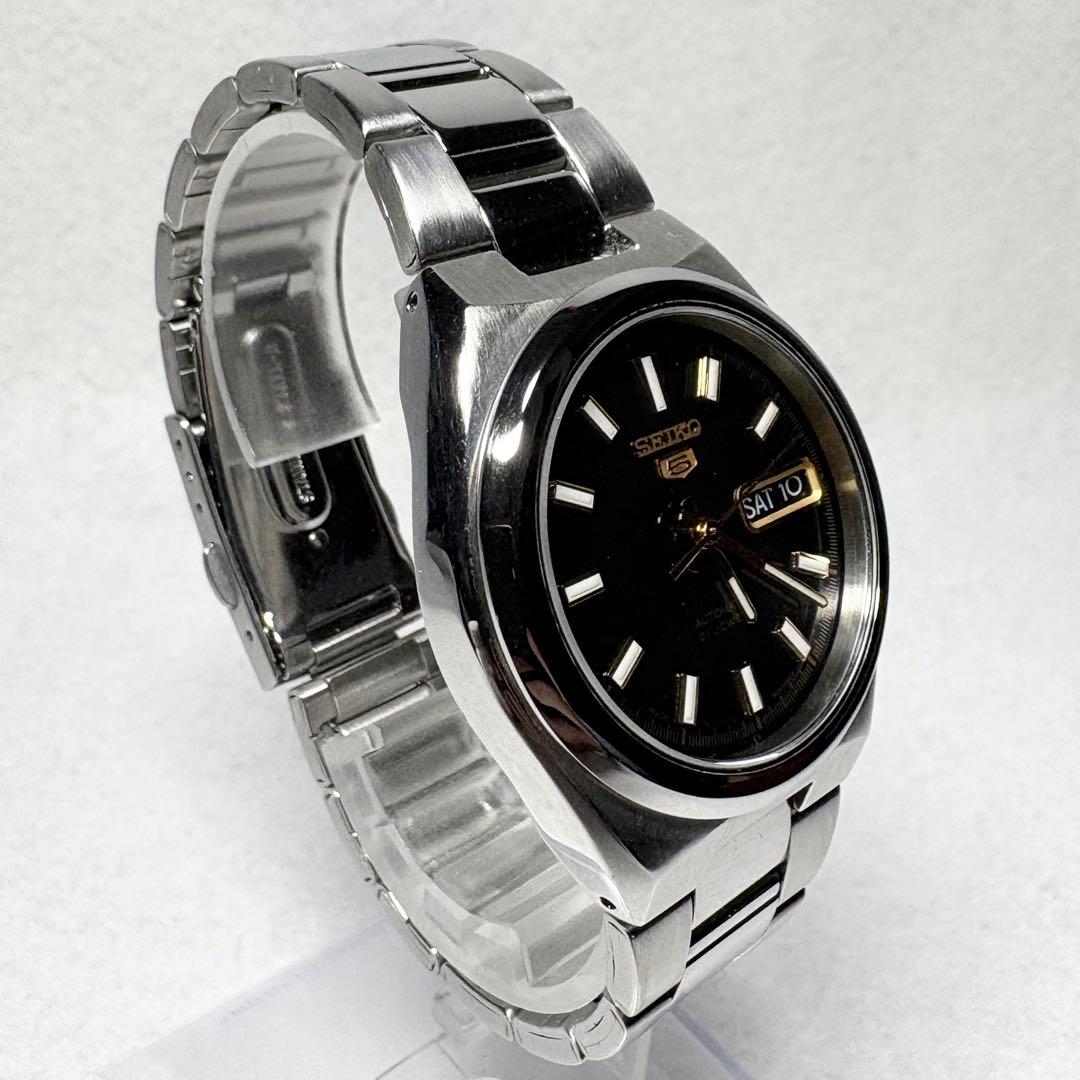 SEIKO★5 腕時計 自動巻き 21石 7S26-02S0 デイデイト
