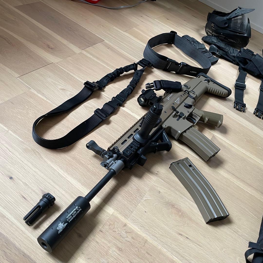 サバゲー引退 【スカーL次世代】訳あり リポバッテリー、充電器付き