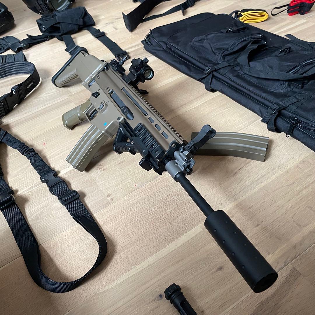 サバゲー引退 【スカーL次世代】訳あり リポバッテリー、充電器付き