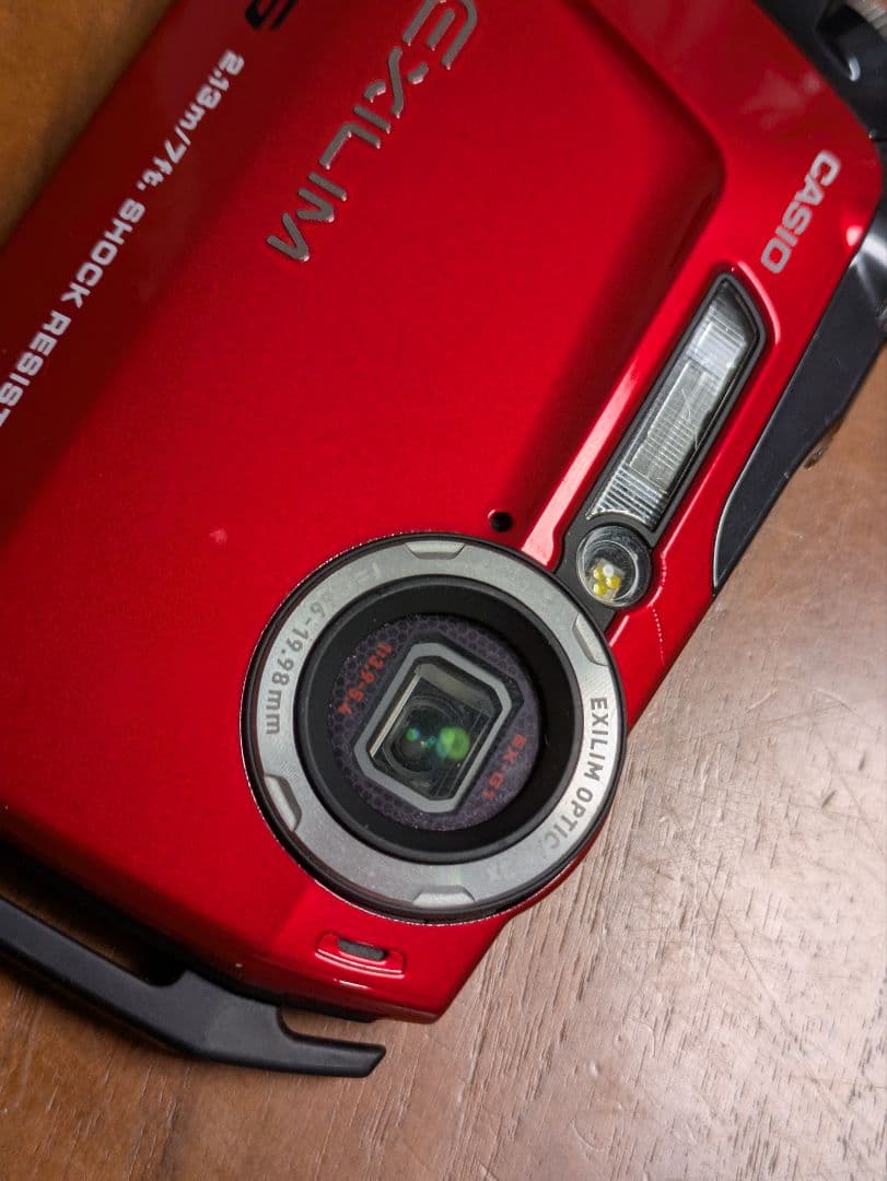 CASIO EXILIM 耐衝撃 EX-G1 赤色 コンデジ