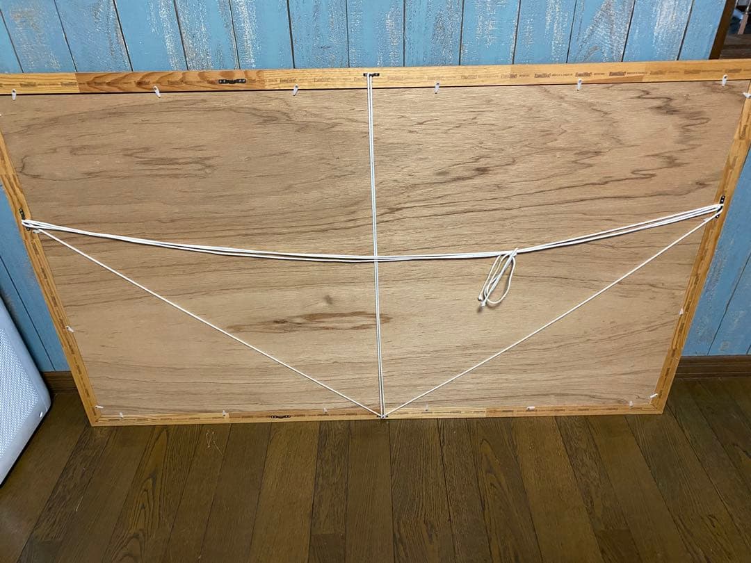 絵画　冬の風景画　引き取り限定