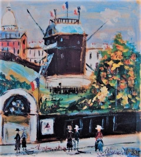 モーリス・ユトリロ【Le Moulin de Montmartre】