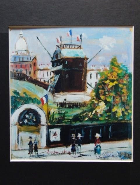 モーリス・ユトリロ【Le Moulin de Montmartre】