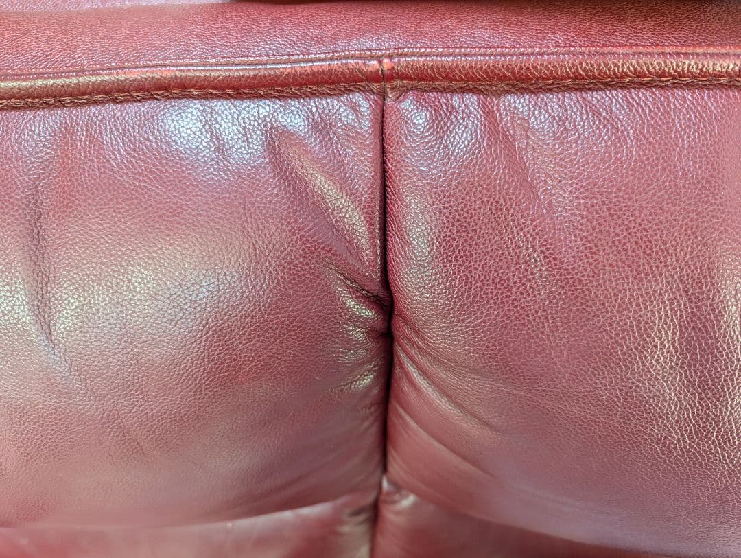 みちみち　ニトリ　ロゾ　ソファー　赤　レッド　中古　直接取引可（静岡県）