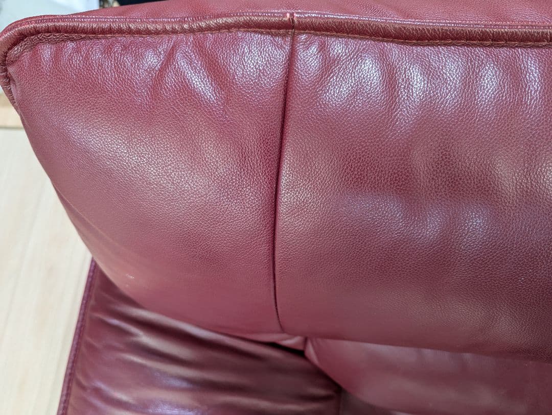 みちみち　ニトリ　ロゾ　ソファー　赤　レッド　中古　直接取引可（静岡県）