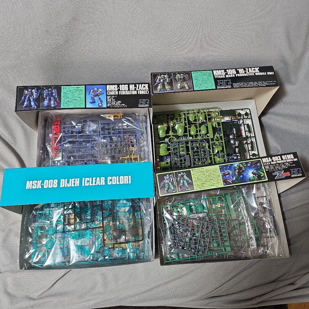 HG ハイザック&ハイザック（連邦）&ネモ&ディジェ