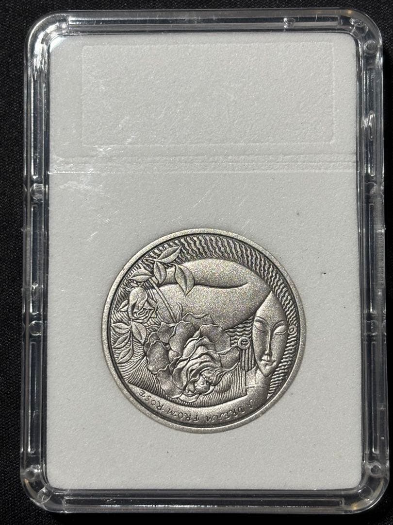 【希少！レア】国際デザインコンペティション2007「愛の物語」純銀メダル！