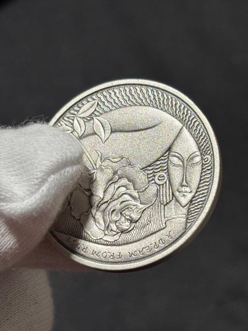 【希少！レア】国際デザインコンペティション2007「愛の物語」純銀メダル！