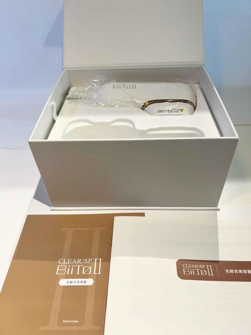 脱毛器　セルフ　CLEAR/SP　BiiToⅡ　スタンダードセット ウィルエー