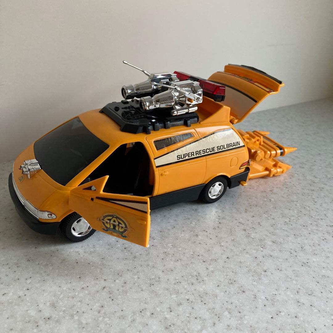 特急指令　ソルブレイン　ソルドレッカー　バンダイ　箱付き　動作可能